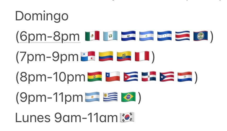 [Grupo 1] Leer y Escribir Coreano con Woo - 8 horas (3 de Agosto - 28 de Agosto)